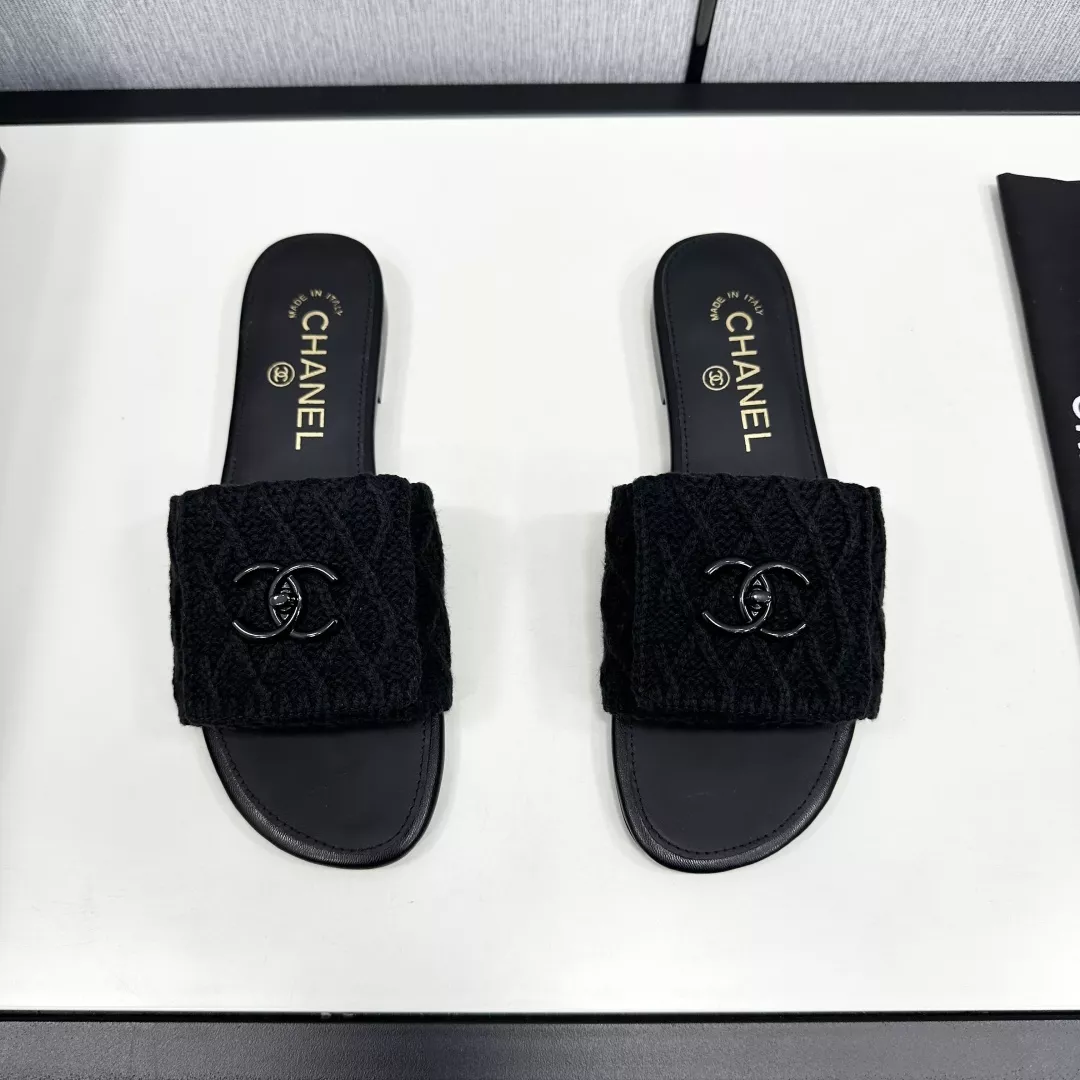 chanel chaussons pour femme s_12ba5532